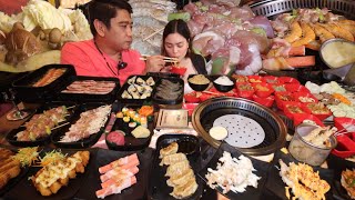 UNLIMITED JAPANESE FOOD GRILLED MEAT SEAFOOD and HOTPOT