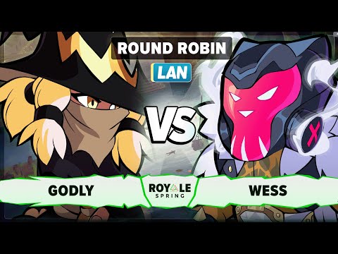 Godly vs Wess - Round Robin - Spring Royale 2025 - LAN 1v1