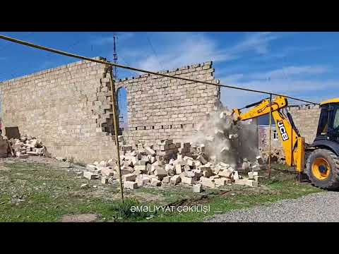 Fövqəladə Hallar Nazirliyi tərəfindən qanunsuz tikililər sökülüb