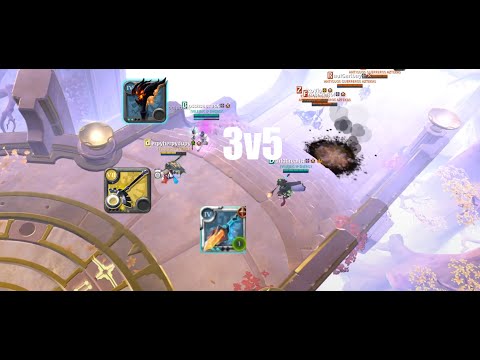 Small 3 Man DESTROYS 5 Man Group | Crazy Team Fights | Funny Moments & Crazy Loot | Albion Online