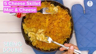 Mac and Cheese Skillet I Seeing Double