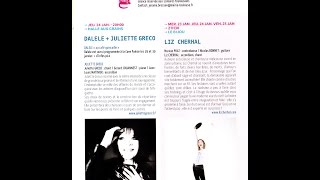 Juliette GRECO - J'Arrive (Jacques Brel) @ Halle aux Grains 2013