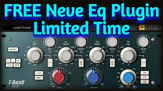 Video thumbnail for FREE (Limited Time) Neve Eq Vst Plugin by IK Multimedia - T-Racks EQ 81 - Review, Demo & Install by Amner Hunter