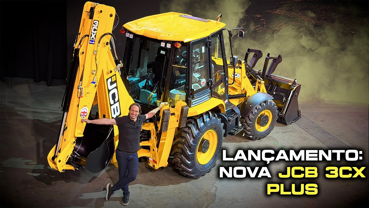 💪NOVA JCB 3CX PLUS: O que MUDOU na RETROESCAVADEIRA MAIS VENDIDA do Brasil? LANÇAMENTO EXCLUSIVO!