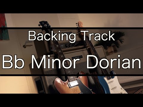 Backing track Bb minor Dorian | John Scofield Style