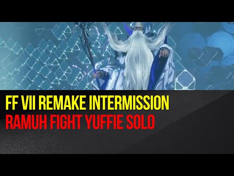 Final Fantasy VII Remake Intermission - Ramuh Fight (Yuffie Solo)