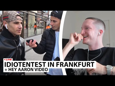 Justin reagiert auf "IDIOTENTEST IN FRANKFURT" | Live - Reaktion