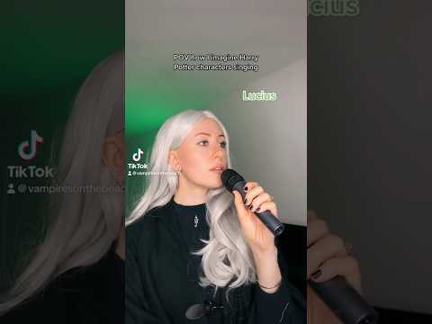 Harry Potter characters singing pt 2 #harrypotter #harrypotterpov #harrypottercharacters