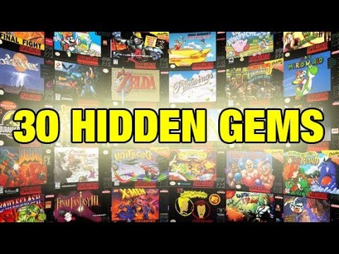 Nintendo SNES - 30 Hidden Gems in 5 Minutes