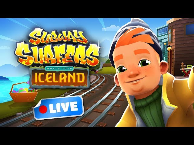 Subway Surfers World Tour 2018 - Iceland Gameplay Livestream