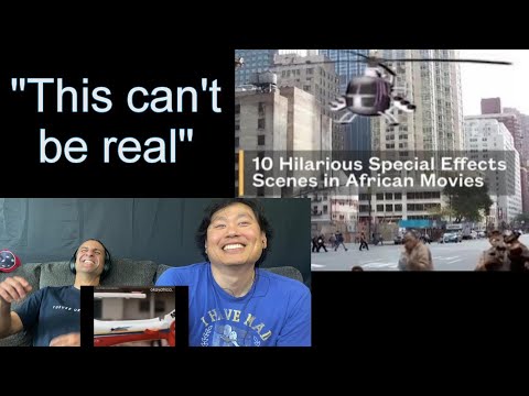 10 Hilarious Special Effects Scenes in African Movies - Reaction