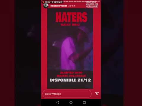 Maikel Delacalle - Haters FT. Naiky Unic X Blounted Vato