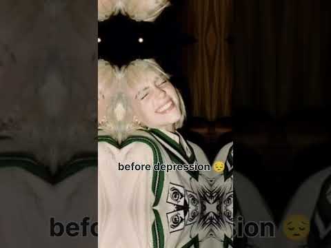 before, during, after Billie eilish depression 😔 #billieeilish #depression #before #during #after