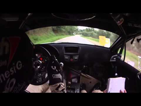 Rally città di Pistoia 2013  Lucchesi - Ghilardi  Peugeot 207 Super 2000  1° ASSOLUTI