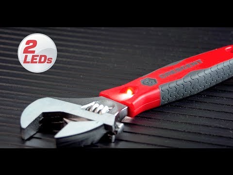 Crescent® ACL29VS Lighted Adjustable Wrench