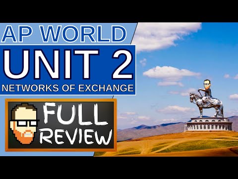UNIT 2: NETWORKS OF EXCHANGE (AP WORLD HISTORY) #apworld  #apworldhistory