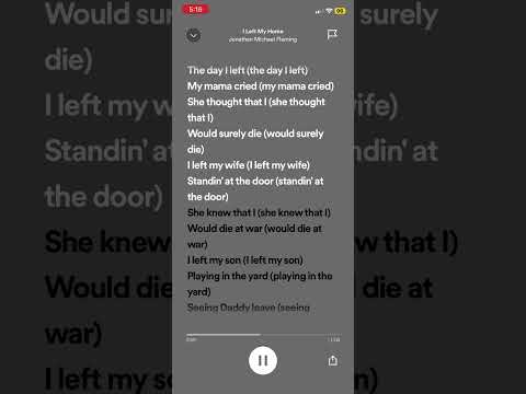 I Left My Home- Johnathan Michael Fleming
