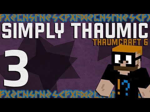 Thaumcraft 6 - Simply Thaumic Minecraft 1.10+ - Ep. 3 - Thaumometer (Scan All the Things!)