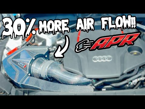 Installing APR Intake on my 2022 B9.5 Audi S5 Sportback (SHE WHISTLES)