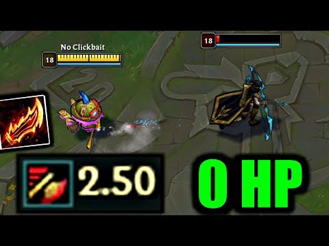 You Can't Run From Rageblade TEEMO - 2,50 Attack Speed