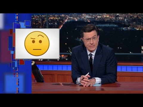 コルベールの絵文字は、ほぼすべての機会のために良いです (The Colbert Emoji Is Good For Almost Every Occasion)