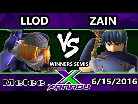S@X 154 - SSI | Zain (Marth) Vs. lloD (Peach, Sheik) SSBM Winners Semis - Smash Melee