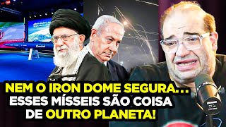 ARMAS DE OUTRO NÍVEL! SACANI EXPLICA OS MÍSSEIS IRANIANOS QUE FURAM O DOMO DE FERRO!