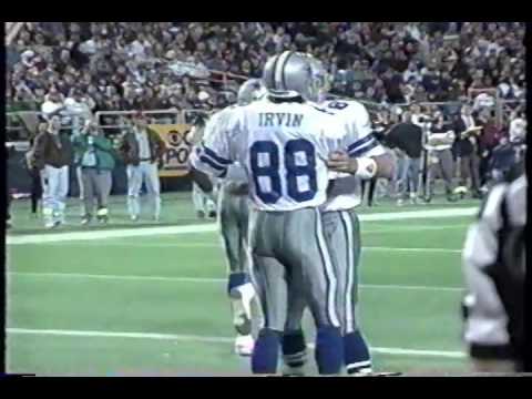 Troy Aikman to Michael Irvin TD vs Minnesota 1993