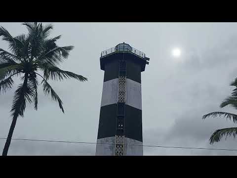 Kasaragod nellikunnu light house & beach ⛱️