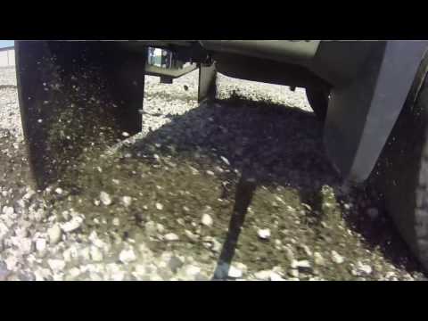 ROCKSTAR™ Hitch Mounted Mud Flaps Testing