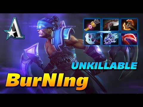 BurNIng Unkillable Anti Mage - Dota 2 Pro Gameplay