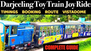 Darjeeling Toy Train Full Details  | Ticket Price, Train Timing Toy Train Joy Ride Timing Darjeeling