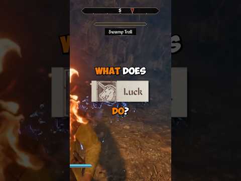 what LUCK does in OBLIVION REMASTERED