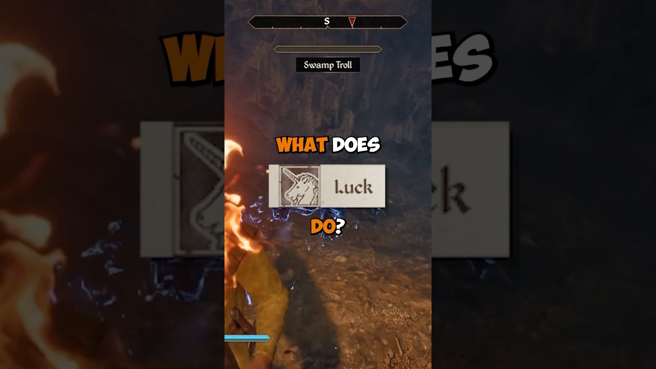 what LUCK does in OBLIVION REMASTERED