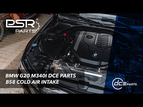 BMW G20 M340i || DCE Parts B58 Downpipe & DCE Parts Cold Air Open Intake Sound! Loud Turbo Blow Off!
