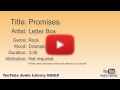 Promises Letter Box Rock Dramatic YouTube Audio Library BGM