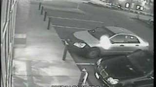 Flying Angel captured on security camera