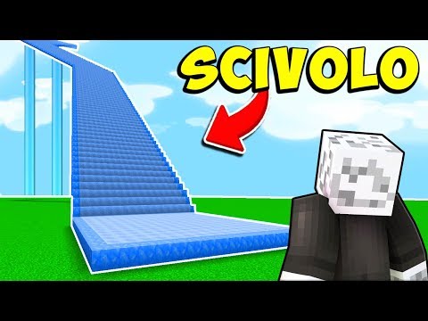 LO SCIVOLO DI GHIACCIO PIÙ GRANDE DI Minecraft!!