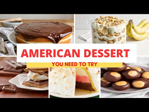 Top Traditional American Dessert 🇺🇸 🎂🍰🍪🍩🍭🧁🍦🍫🍬🍯🍨🍧🍮