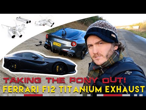 Ferrari F12 Titanium Exhaust V12 Sound by QuickSilver