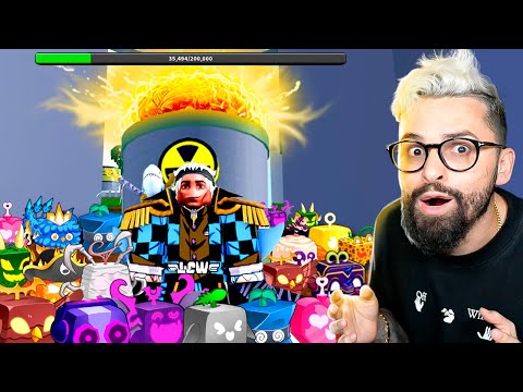 24 Hrs Fazendo a Fábrica pra pegar a NOVA FRUTA do Blox Fruits