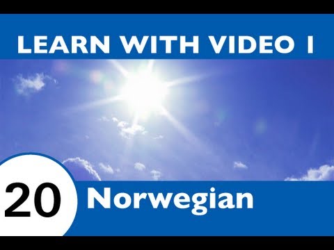 Learn Norwegian with Video - The Best Way to Break the Ice in Norwegian!
