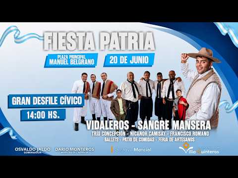 EN VIVO | DESFILE CIVICO Y FIESTA PATRIA – VILLA QUINTEROS 2026