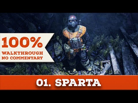 Metro Last Light Redux 100% Walkthrough (Ranger Hardcore/Survival, No Commentary) 01 SPARTA