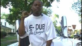 E DUB THE GANGSTA FT DUTCH 17 BULLETS REMIX (OFFICIAL MUSIC VIDEO) DIR BY: TAKEOVER TV CHICAGO
