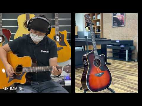 YAMAHA A3R A.R.E Sound Test (Strumming & Fingerstyle, No effect)