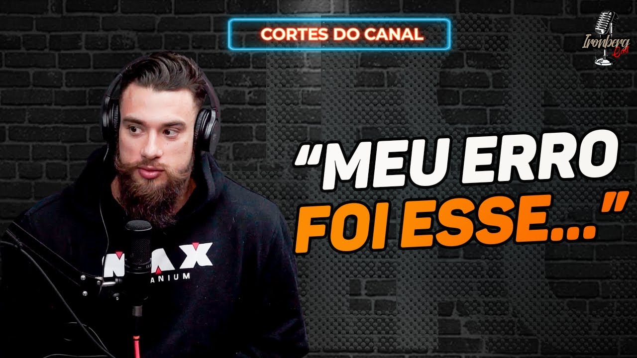 JULIO GORILA COMENTA ONDE ERROU - IRONBERG PODCAST CORTES