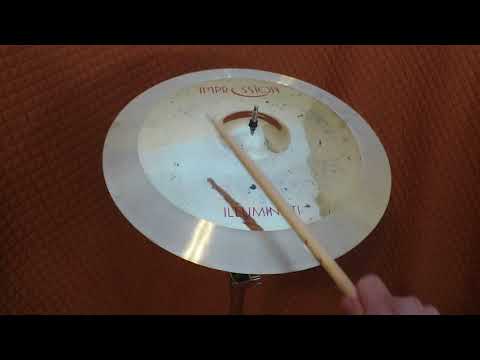 Impression Cymbals - Illuminati 17" THIN Crash Cymbal 1260g Demo by FairSquare Music