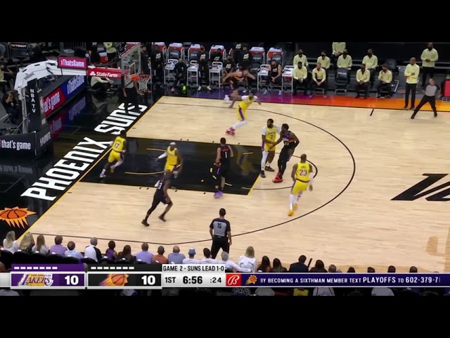 How the Lakers won the advantage game against the Suns