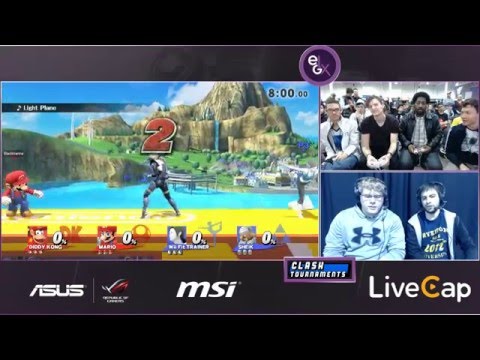EGLX - Chrim Foish + Blacktwins vs Nairo + Blank - Smash 4 Wii U